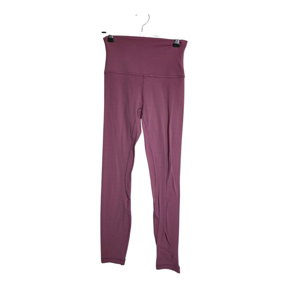 Lululemon Pants Women 2 Align II 26" Nulu Athleisure Sportswear Gym LW5LJFS